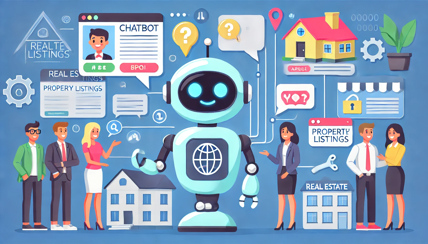 chatbots para bienes raíces