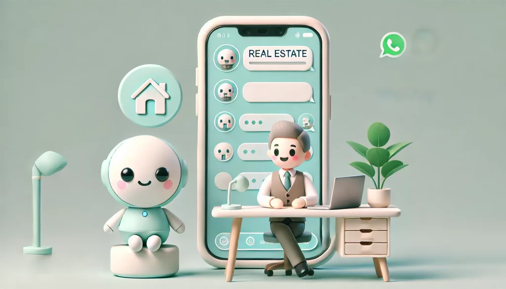 Chatbot inmobiliario WhatsApp